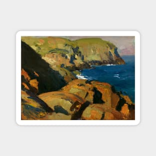 High Resolution Edward Hopper Blackhead Monhegan 1916 Magnet