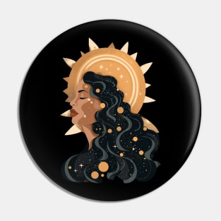 Sun Goddess Pin