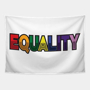 'Equality Rainbow Pride Flag' Amazing Equality Rights Tapestry