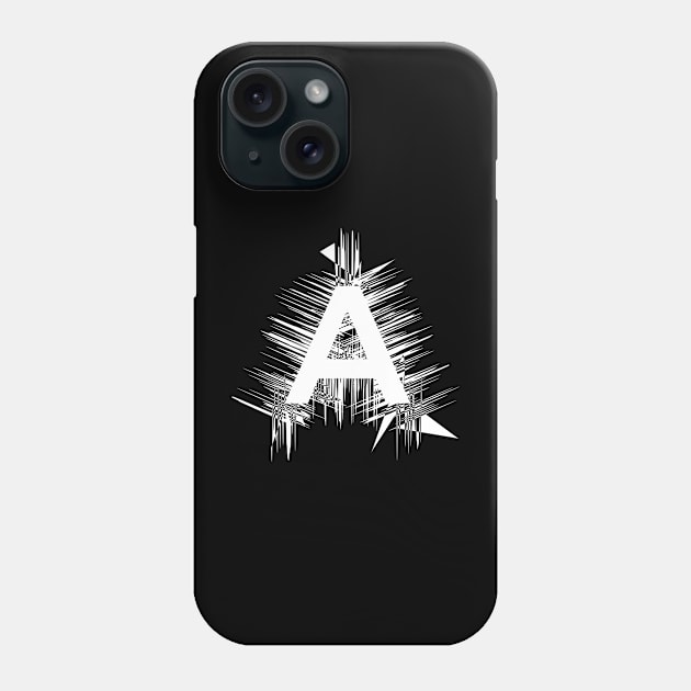 punk typographic design Phone Case by lkn