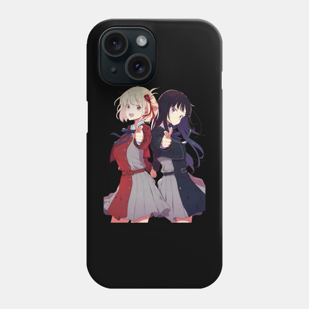 Lycoris Recoil Phone Case by RhysDawson