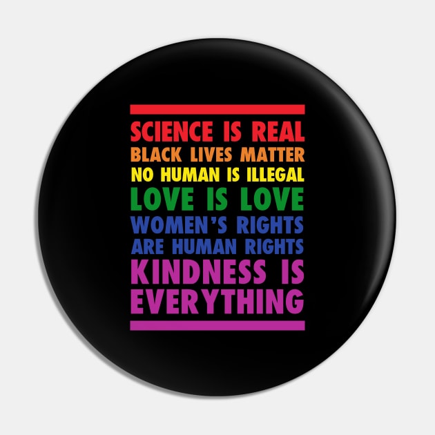 SCIENCE IS REAL BLACK LIVES MATTER Pin by HelloShop88