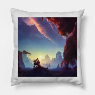 Horizon Zero Dawn 001 Pillow