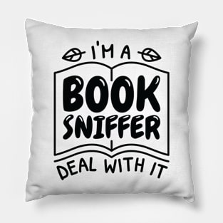 Book Sniffer: Embrace the Aroma of Pages Pillow