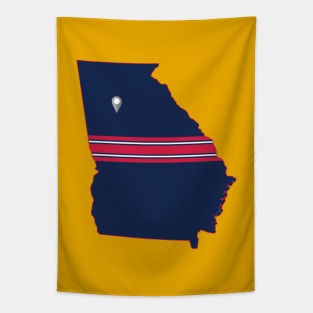 Atlanta Baseball Tapestry