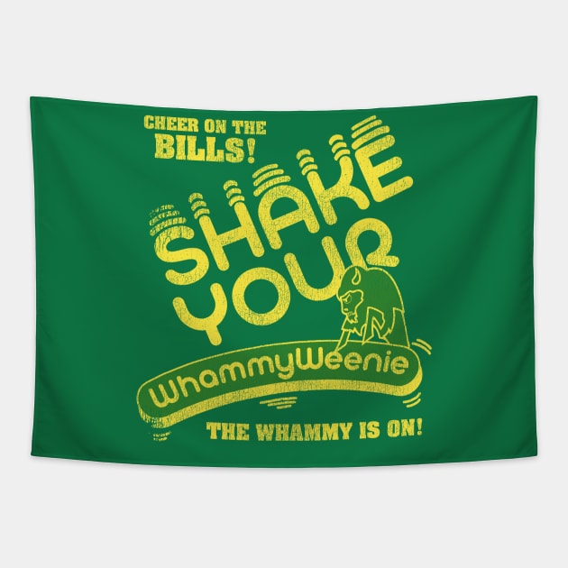 Shake Your Whammy Weenie Tapestry by darklordpug