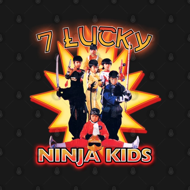 7 Lucky Ninja Kids by deemoogs