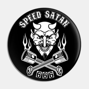 Speed Satan Pin