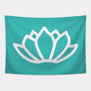 white lotus Tapestry