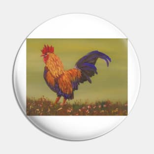 Cute Rooster Pin