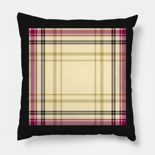 Virginia Quadricentennial State Tartan Pillow