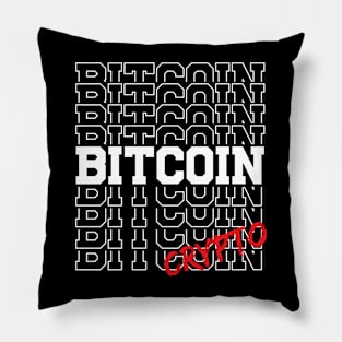 BitCoin Crypto Pillow
