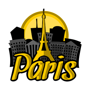 Paris Skyline Sunrise T-Shirt