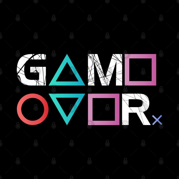 Game Over PS Symbols by inkonfiremx