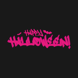 Happy Halloween Graffiti T-Shirt