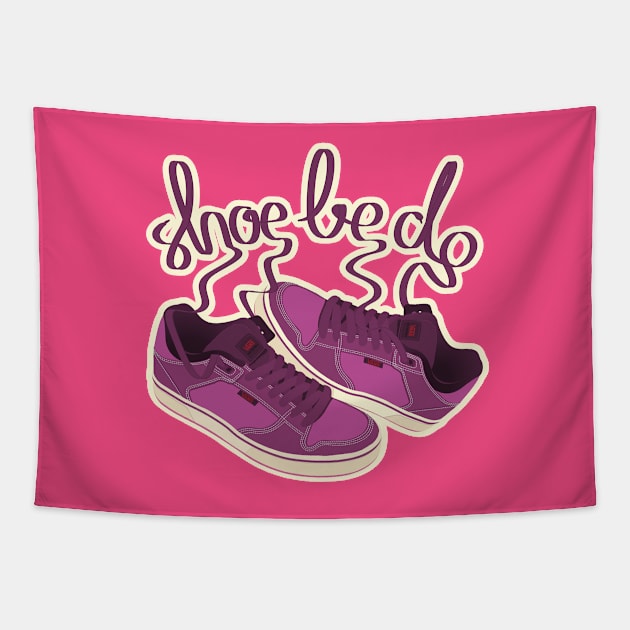 SHOEBEDO PINK Tapestry by Damir