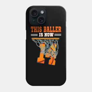 This Basketball Baller Is Now 14 Years Old Happy Birthday Phone Case