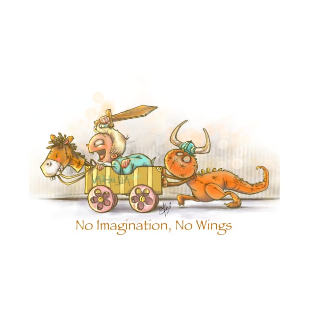 No imagination, no wings by LadyKikki