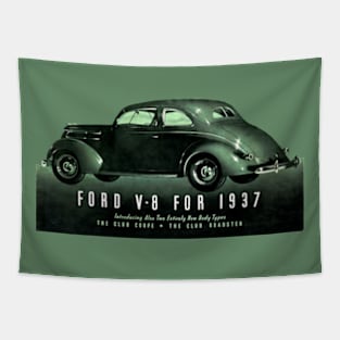 1937 FORD V8 - advert Tapestry