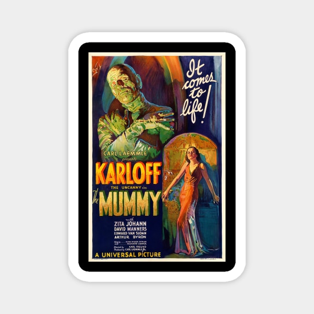 THE MUMMY Magnet by chudd