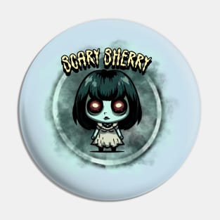 Scary Sherry Pin