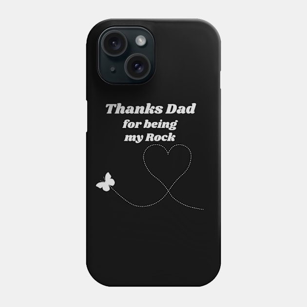 Thanks Dad Phone Case by Island Chef2