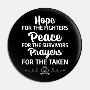 Cancer awareness - World Cancer Day Pin