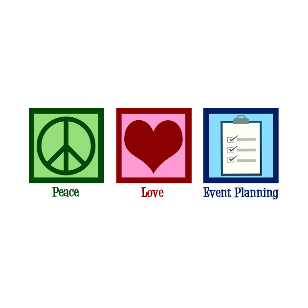 Peace Love Event Planning by epiclovedesigns