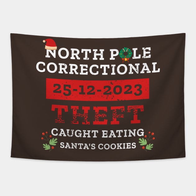 North Pole Correctional  25 Dec Tapestry by Duhkan Painting