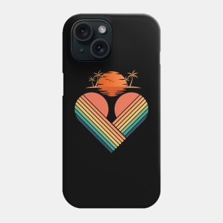 i love summertime Vaccancy Sunshine sunset retro Phone Case