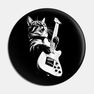 Rockstar Cat Pin