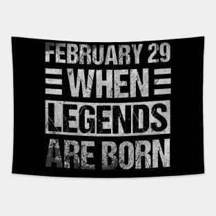 February 29 Birthday Cool Leap Year Retro Tapestry