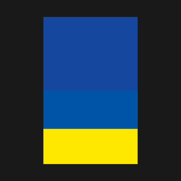 Wimbledon Blue Yellow Tricolour by Culture-Factory