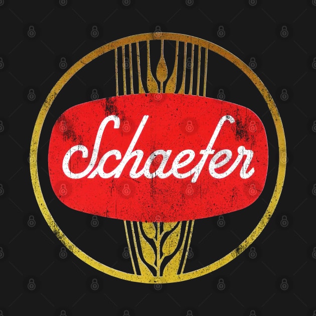 Schaefer Beer Vintage Logo by G! Zone