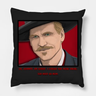 Doc Holiday Pillow