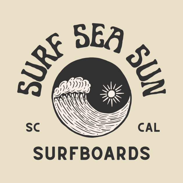 surf sea sun surfboards by PSYCH90