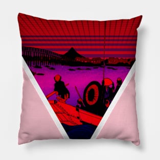 Vaporwave Now Pillow