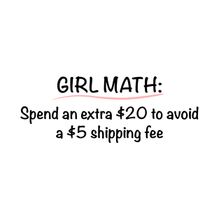 Giggle-worthy Gril Math: Embracing Humor in the Latest Trend T-Shirt