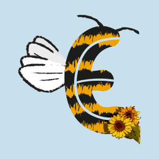 Bee Letter - E T-Shirt