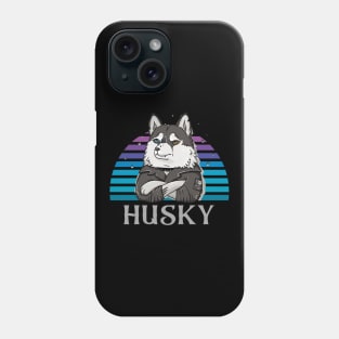 Cool Rocker Husky Dog Lover Phone Case