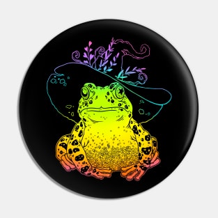 Witchy Frog Pin