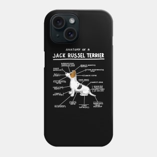 Anatomy of a Jack Russel Terrier Phone Case