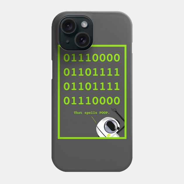 P-0-0-P Phone Case by seamustheskunk