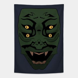 Demon Mask Tapestry