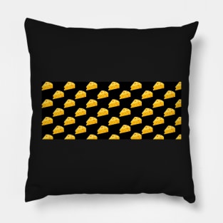 Black Cheese Pillow