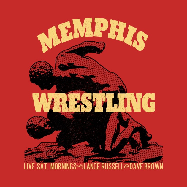 Memphis Wrestling with Lance Russell and Dave Brown by rt-shirts