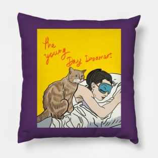 breakfast at tiffanys Yellow Pillow