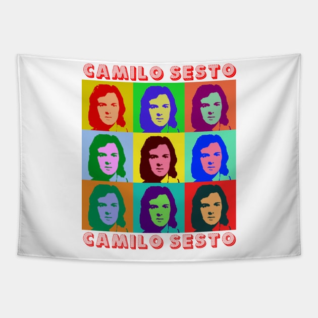 Camilo Sesto Tapestry by SanFernandez