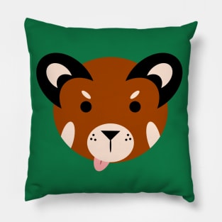 Red Panda Nursery Pillow