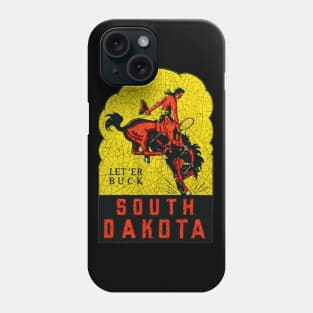 South Dakota Cowboy Phone Case